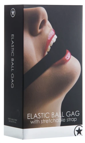 Кляп Elastic Ball Black