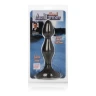 Чёрная анальная пробка из резины Dr. Joel Kaplan Advanced Anal Exerciser - 14 см.