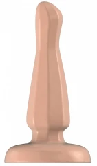 Телесный анальный стимулятор Bottom Line 6" Model 3 Rubber Flesh - 15,5 см.