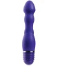 Фиолетовый вибромассажер для анальной стимуляции PURRFECT SILICONE ANAL VIBE - 15 см.