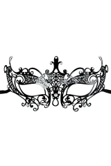 Чёрная металлическая маска TOYFA Theatre
