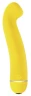 Жёлтый вибратор Fantasy Phanty - 16,6 см.