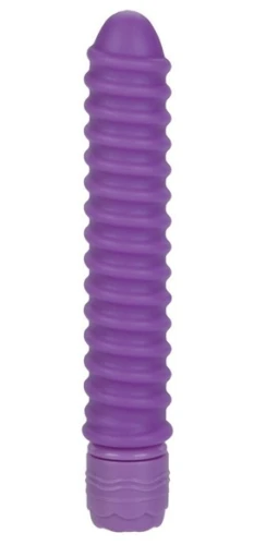 Фиолетовый спиральный вибратор SORORITY SCREW