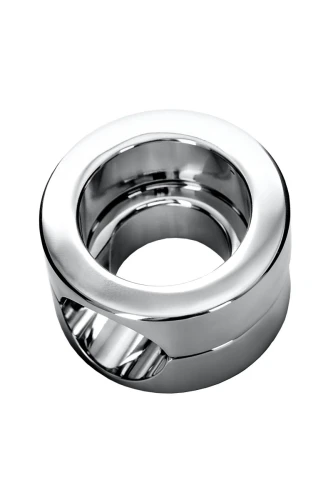 Серебристый утяжелитель на мошонку TOYFA Metal