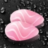 Розовые стеклянные вагинальные шарики CRYSTAL KEGEL EGGS