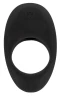 Чёрное эрекционное виброкольцо Lust Vibrating Cock Ring