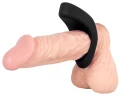 Чёрное эрекционное виброкольцо Lust Vibrating Cock Ring