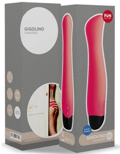 Оранжевый вибратор Gigolino
