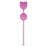 Розовые вагинальные шарики PUSSYNUT DOUBLE SILICONE