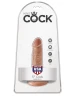 Анальный фаллоимитатор-мулат на присоске 5" Cock - 14 см.
