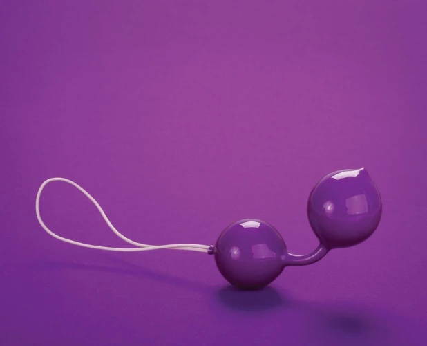 Фиолетовые вагинальные шарики Geisha Purple