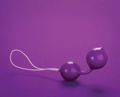 Фиолетовые вагинальные шарики Geisha Purple