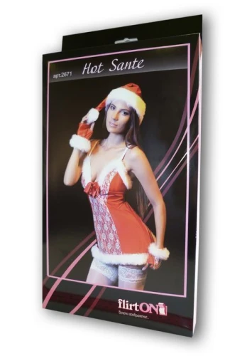 Костюм помощницы Санты Hot Sante