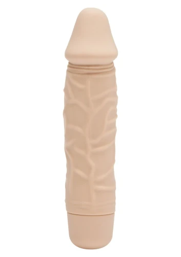Телесный вибратор Mini Classic Original Vibe - 15,5 см.