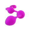 Анальная цепочка Balls из силикона - 25,5 см.