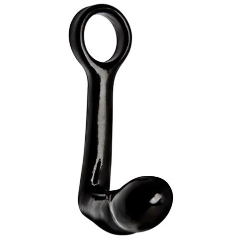 Эрекционное кольцо с анальным стимулятором Down & Dirty 5 Plug & Tug, Ass Plug & Cock Ring
