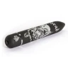 Чёрный вибратор с принтом Motorhead Ace of Spades 7 Function Power Vibrator - 18 см.