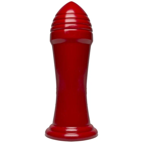 Красный анальный плаг Blockbuster Cherry Bomb - 30,5 см.
