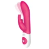Розовый вибратор The Come Hither Rabbit XL с "манящим" эффектом
