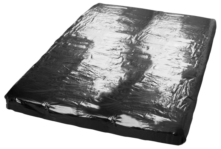 Виниловая чёрная простынь Vinyl Bed Sheet