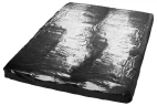 Виниловая чёрная простынь Vinyl Bed Sheet