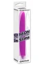 Фиолетовый вибратор Neon Slim из супер-мягкого материала