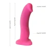 Ярко-розовый фаллоимитатор с функцией семяизвержения Pop Dildo - 17,9 см.