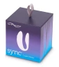 Фиолетовый вибратор для пар We-Vibe Sync Cosmic