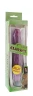 Фиолетовый вибромассажер DDC PURPLE MULTISPEED VIBRATOR - 19 см.