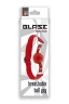 Красный кляп-шар с отверстиями BLAZE BREATHABLE BALL GAG
