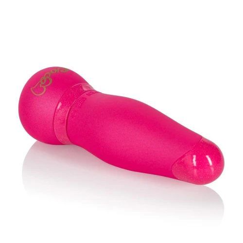 Розовый мини-вибромассажер Coco Licious Hide & Play Pocket Massagers - 9 см.
