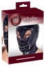 Маска на голову с отверстиями для глаз и рта Imitation Leather Mask