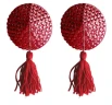 Красные круглые пестисы Nipple Tassels Round