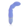 Голубой гнущийся вибратор 10-Function Silicone Pleasure Bendie Wavy G's - 17,8 см.