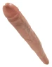 Двусторонний кофейный дилдо 16" Tapered Double Dildo - 40,6 см.