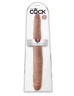 Двусторонний кофейный дилдо 16" Tapered Double Dildo - 40,6 см.
