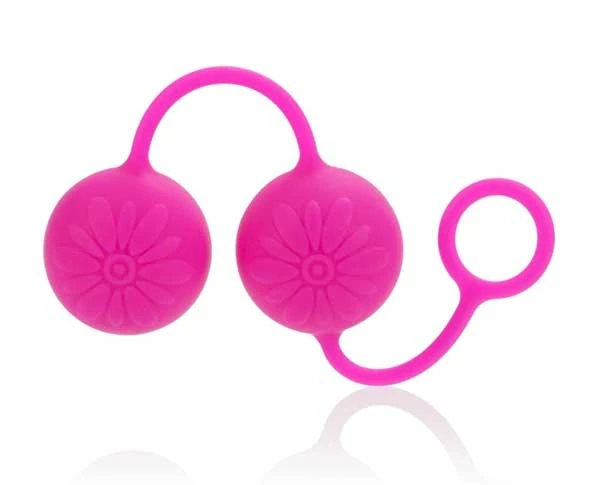 Розовые вагинальные шарики Posh Silicone “O” Balls
