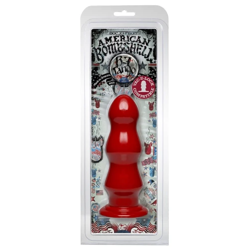 Анальный стимулятор American Bombshell B-7 Tango Cherry Bomb - 17,8 см.