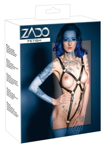 Женская сбруя-боди ZADO
