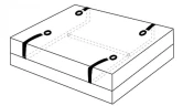 Бондаж для фиксации на кровати Hold Me Under the Bed Restraint System
