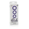 Набор фиолетовых эрекционных колец Posh Silicone Love Rings