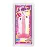 Гелевая анальная пробка розового цвета Crystal Jellies Small Butt Plug - 11,5 см.