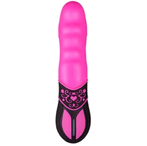 Розовый мини-вибратор PURRFECT SILICONE 10FUNCTION VIBE PINK