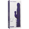 Фиолетовый хай-тек вибромассажер iVibe Select iRabbit - 26 см.