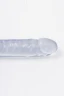 Двухсторонний фаллоимитатор Crystal Jellies - 45 см.