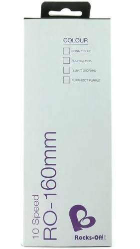 Фиолетовый вибратор с леопардовым принтом - 16 см.