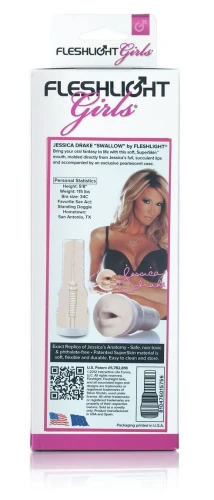 Мастурбатор-ротик Fleshlight Girls - Jessica Drake Swallow