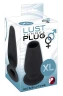 Большая пробка с тоннелем Lust Tunnel Plug XL - 13 см.