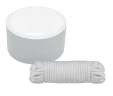 Набор из белой веревки и белого скотча BONDX BONDAGE RIBBON & LOVE ROPE