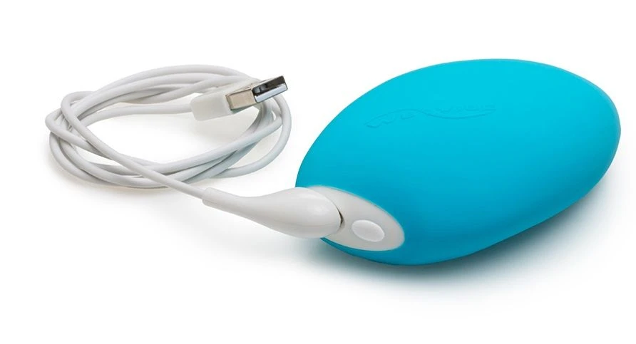 Голубой вибромассажёр We-Vibe Wish Blue